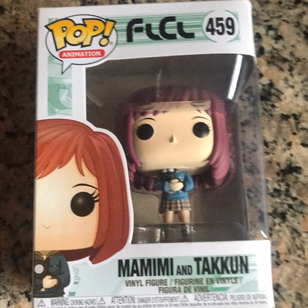 Funco POP! Animation Mamimi and Takkun #459 New in Box